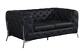 Italian Leather Loveseat G1584