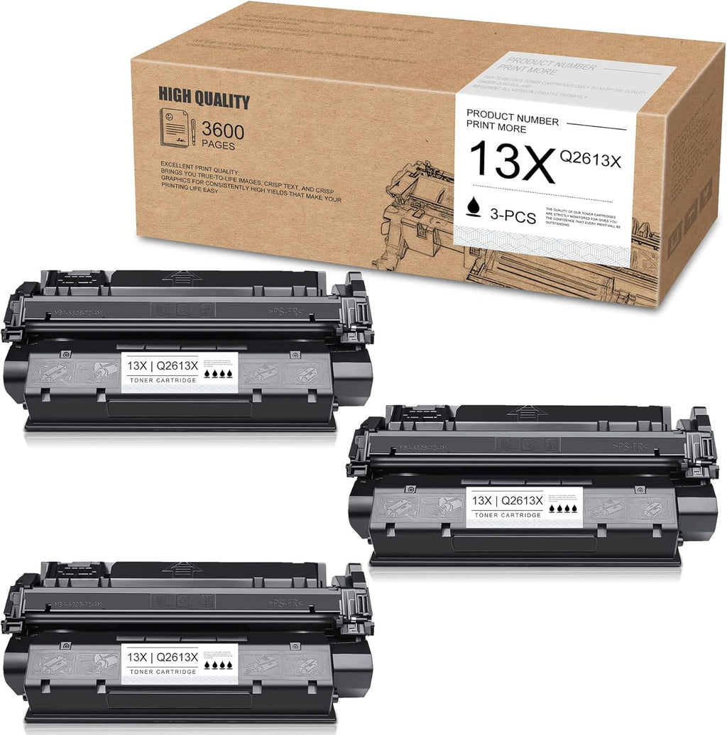 Black 3-Pack Compatible Toner Cartridges K3317
