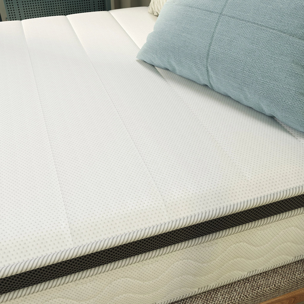 Queen 8” Hybrid Gel Memory Foam and Coils Mattress X5683