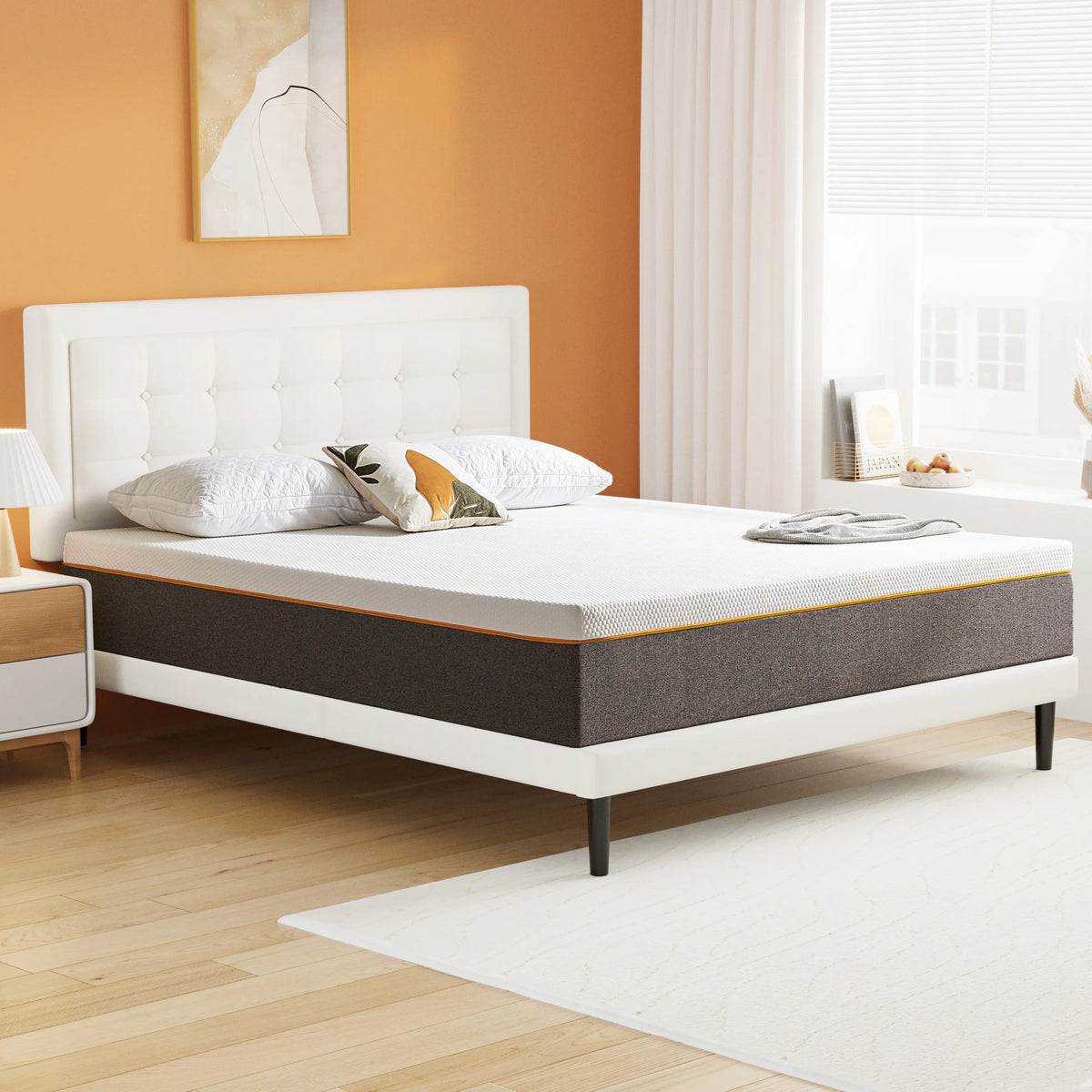 Queen 10 Medium Cool Gel Memory Foam Mattress P996520