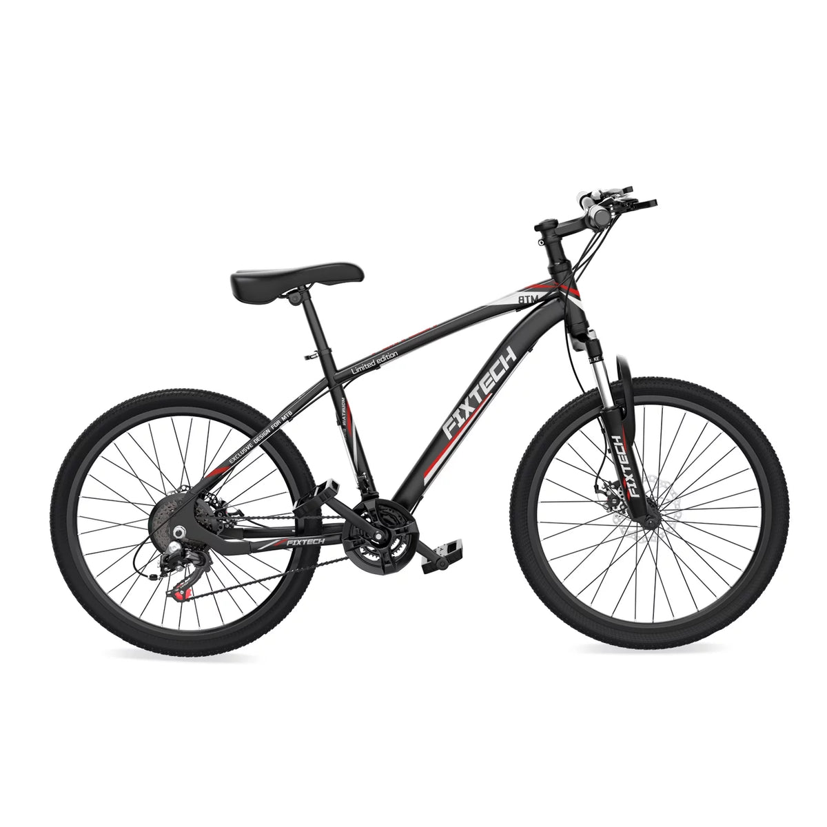 26 inch Mountain Bike 21 Speed Dual Disc Brake Front Suspension P6132