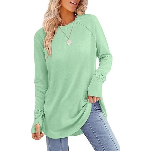 Women's Long Sleeve Round Neck W737