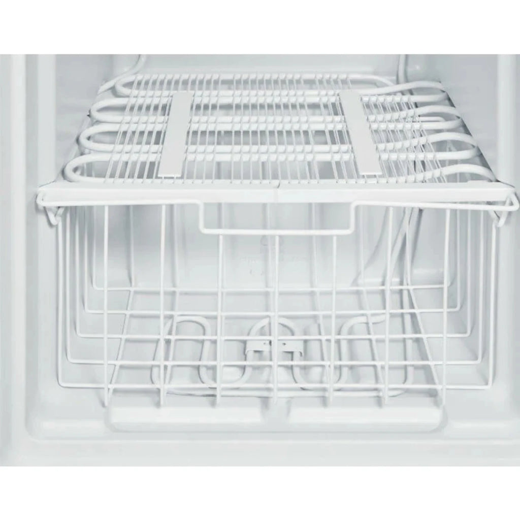 Black 3.0 cu. ft. Upright Freezer with Lock R693