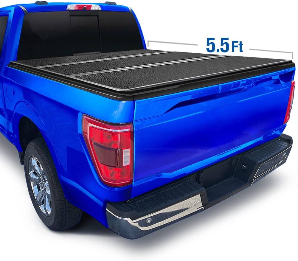 Soft Roll Up Truck Bed Tonneau Cover for Ford F-150 Styleside 5.5' Bed N891330