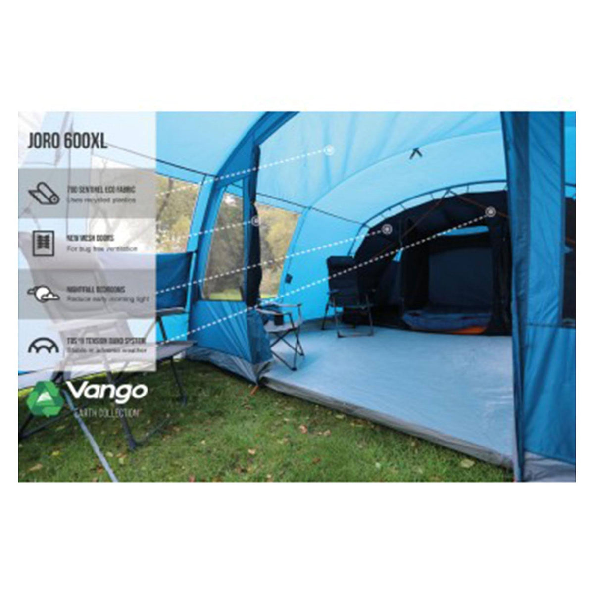 Moroccan Blue 600XL Tent V90861