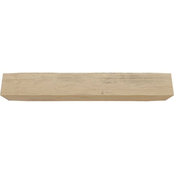 Sandblasted Faux Wood Fireplace Mantel, Natural Pine S16187