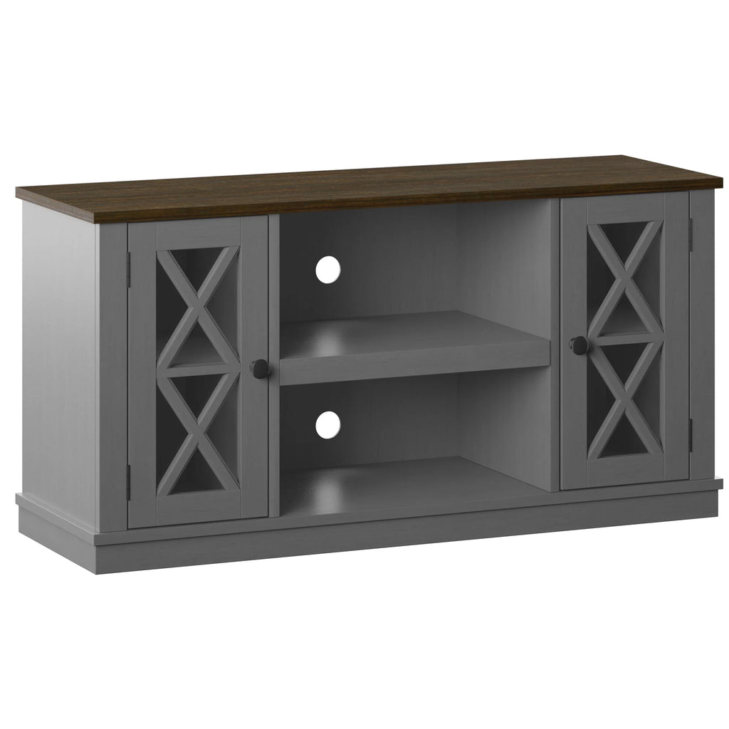 Antique Gray TV Stand T7798