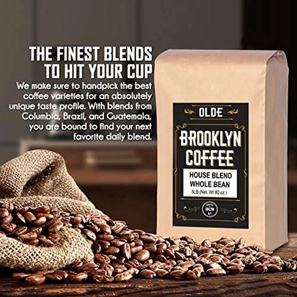 Whole Bean Light-Medium Roast Coffee 5LB Bag R3699