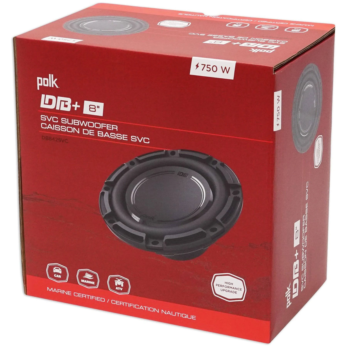 8x22 Black Car Subwoofer D5984