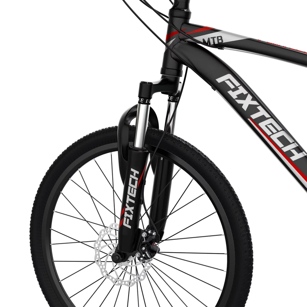 26 inch Mountain Bike 21 Speed Dual Disc Brake Front Suspension P6132