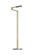 Black Brass Floor Lamp Y734