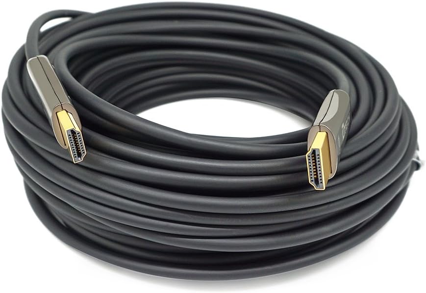 Fiber Optic HDMI 2.0 Cable 100 Feet 4K 60Hz F7687