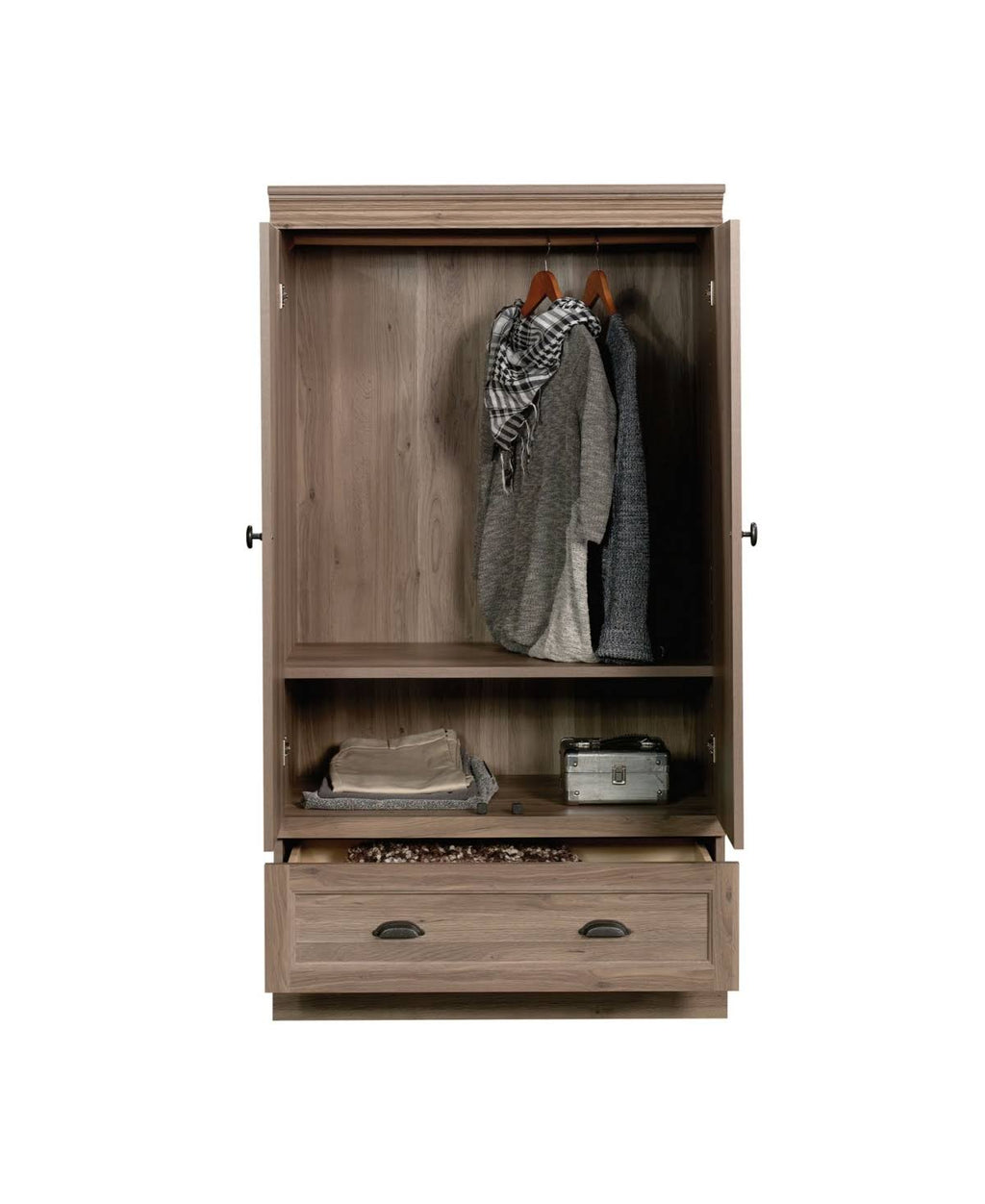 Salt Oak Armoire K5462
