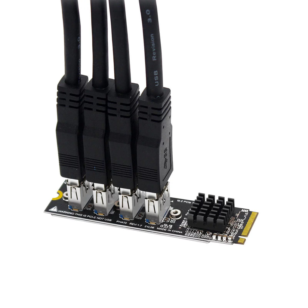 M.2 to 4x Electronic Parts Hardware T14022