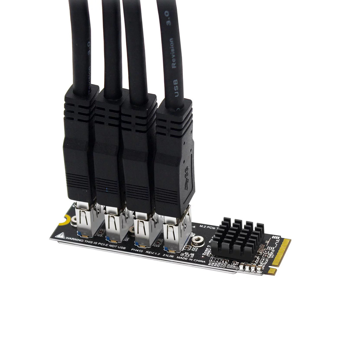M.2 to 4x Electronic Parts Hardware T14022