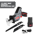 12V Max Lithium-Ion Compact Reciprocating Saw with Battery and Charger H759