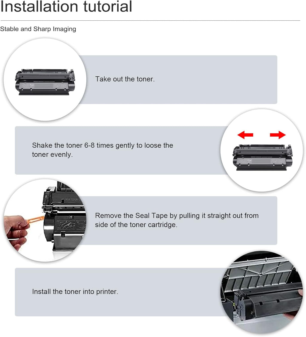 Black 3-Pack Compatible Toner Cartridges K3317