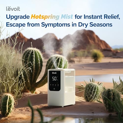 White Smart Warm and Cool Mist Humidifier M160