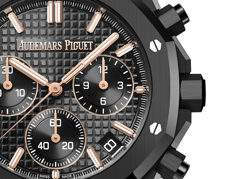 Black Ceramic Chronograph 41mm Y21321