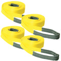 Tow Strap Kit - 5,000 Pound Towing Capacity - 2 inch x 20 Foot Tow Straps and 2 inch x 30 Foot Tow Straps V322