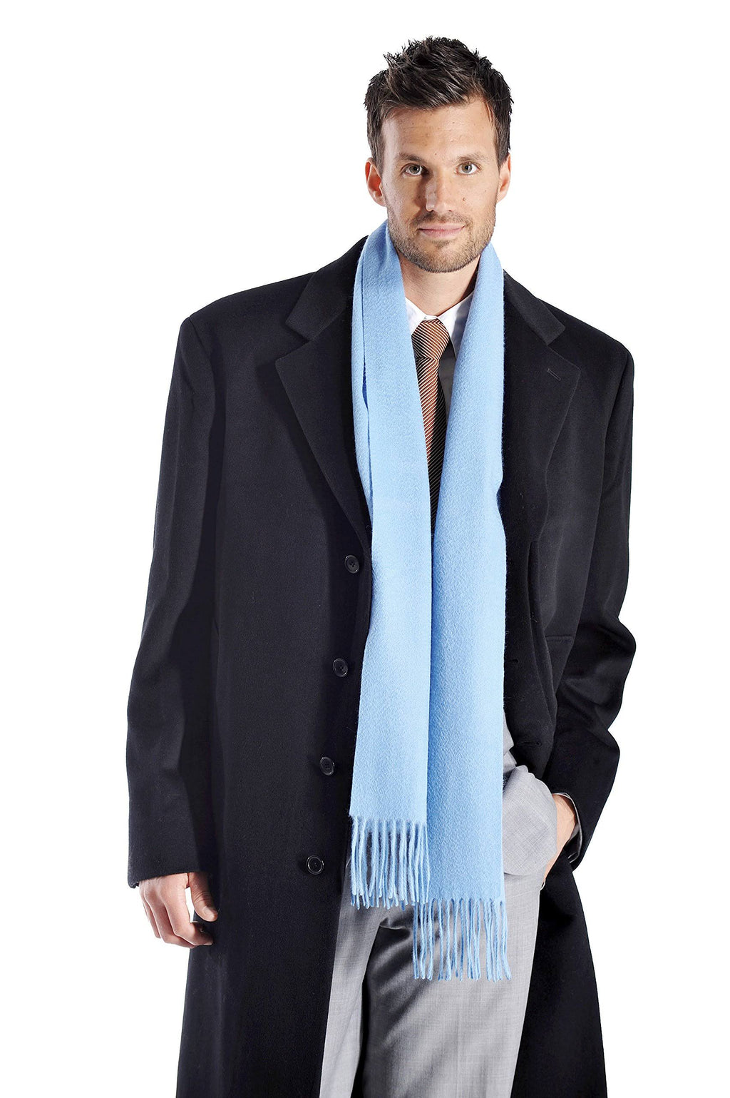 Burgundy Cashmere Scarf D689