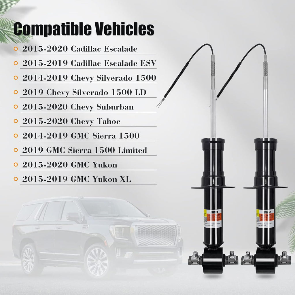2PCS Front Shocks Absorbers Struts Electronic Magnetic G277837