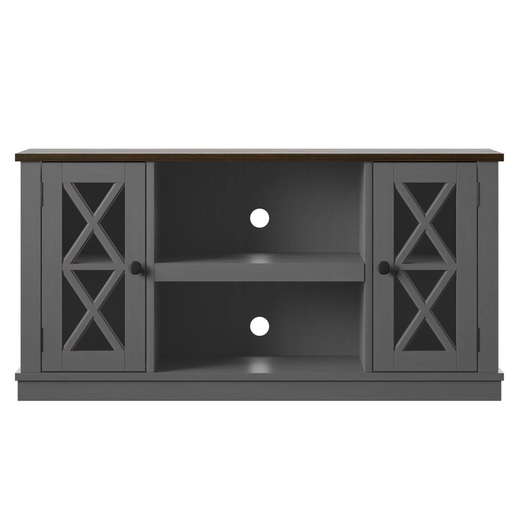 Antique Gray TV Stand T7798