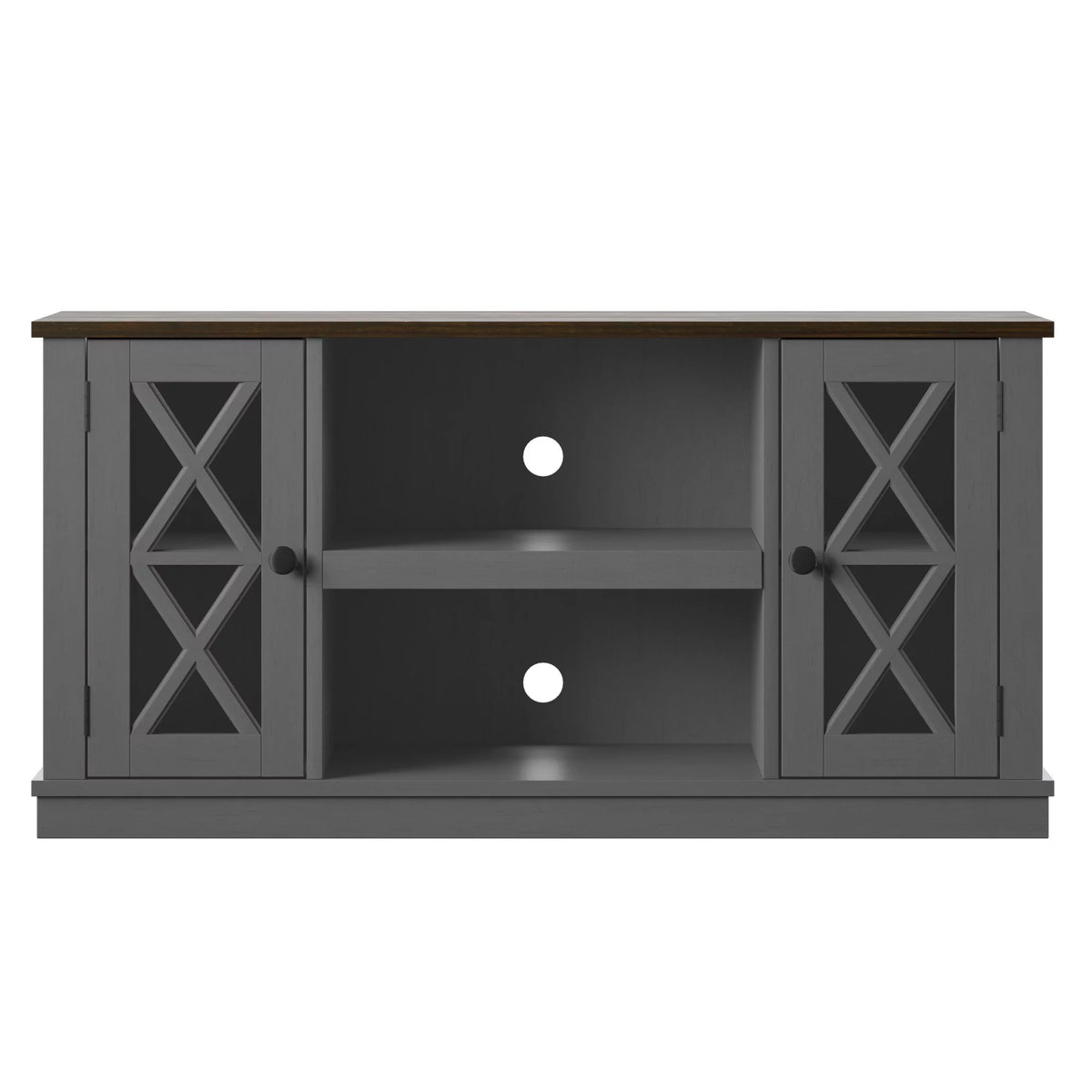 Antique Gray TV Stand T7798