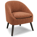Rust Fabric Accent Chair Z14111