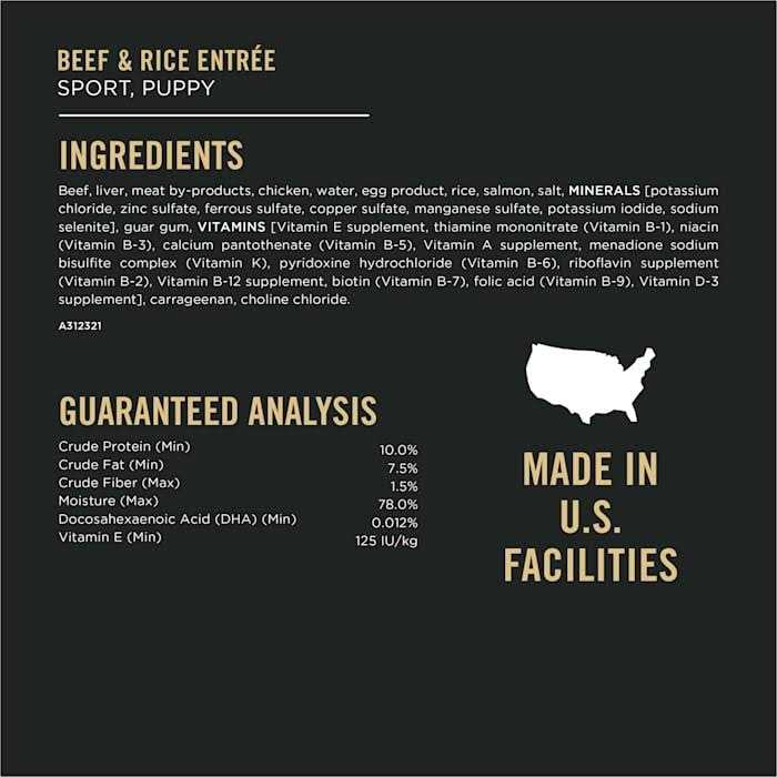High Protein Rice Wet Puppy Food A221