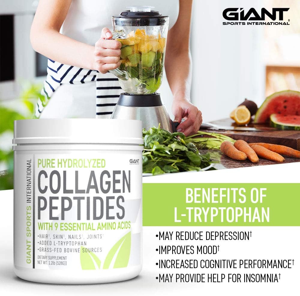 Collagen Peptide Powder Hydrolyzed Amino Acids 1 LB C837