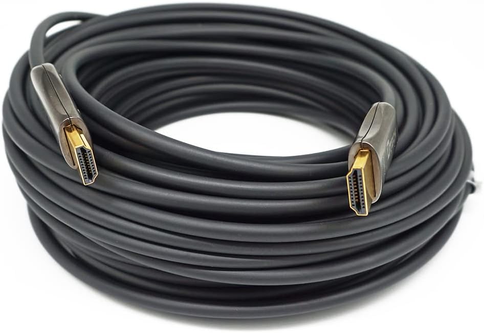 Fiber Optic HDMI 2.0 Cable 100 Feet 4K 60Hz F7687