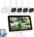 Wireless Surveillance Camera System with 13 inch Monitor R367830