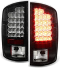 Chrome LED Tail Lights Brake Lamps Set Left+Right E93859