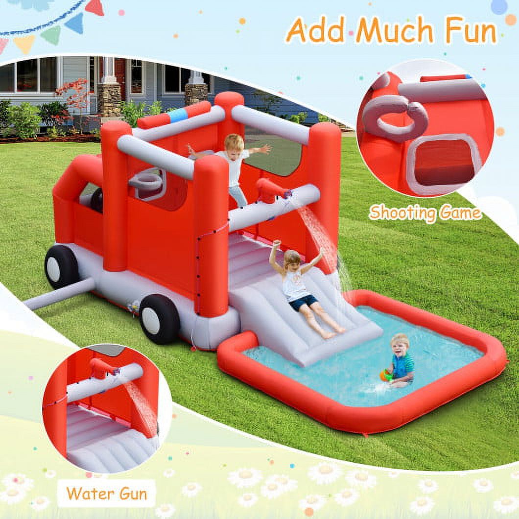 Inflatable Castle Water Park Bounce House with Blower J6631