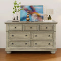 Solid Wood Seven-Drawer Dresser W9741