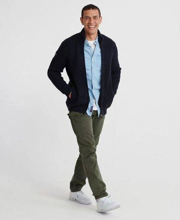 Wool-Blend Cardigan H222