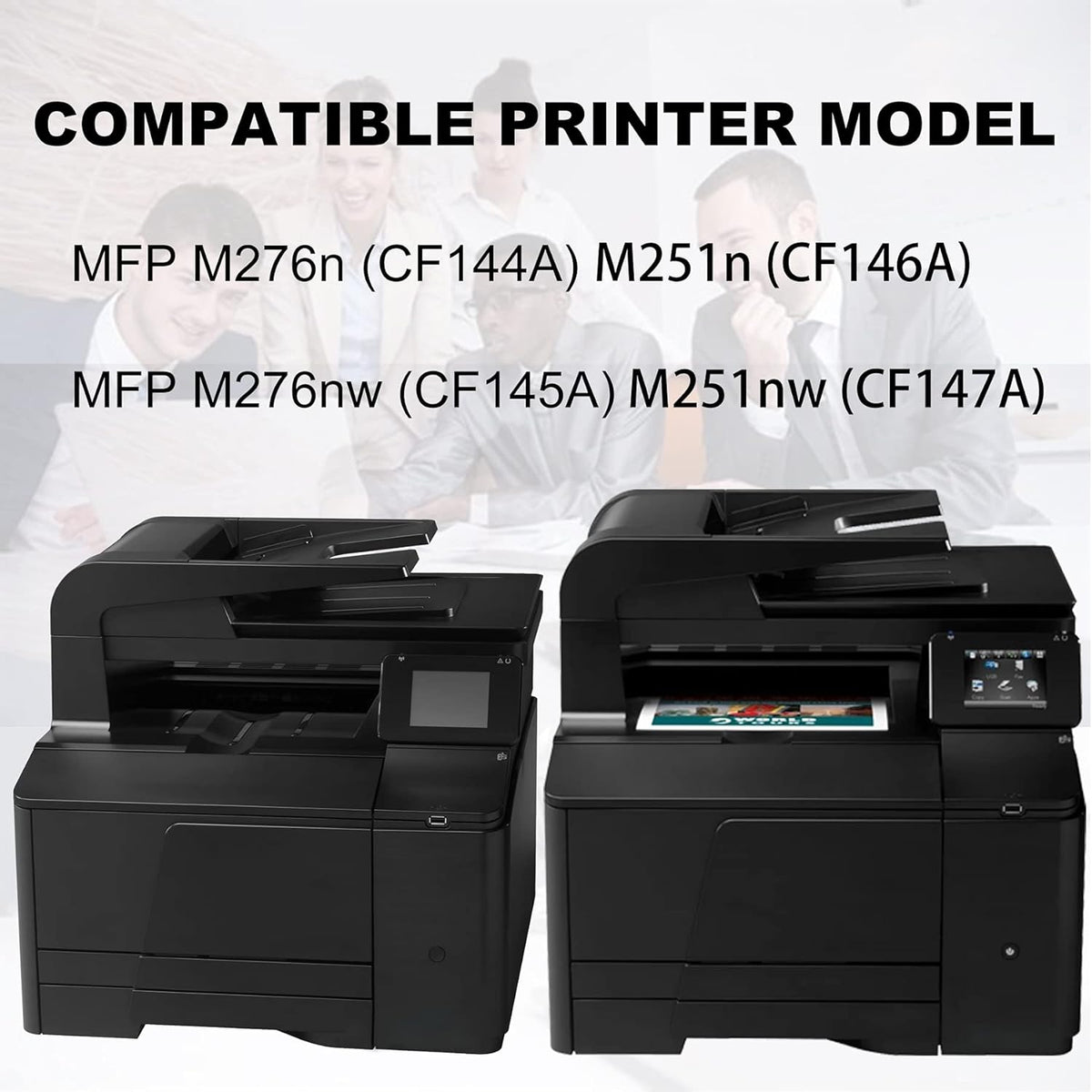 5 Pack Compatible 131A CF210A CF211A CF212A CF213A Toner Cartridge N278000
