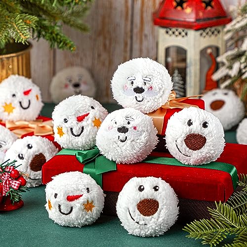 60 Pcs Squeaky Plush Christmas Dog Toys O36042
