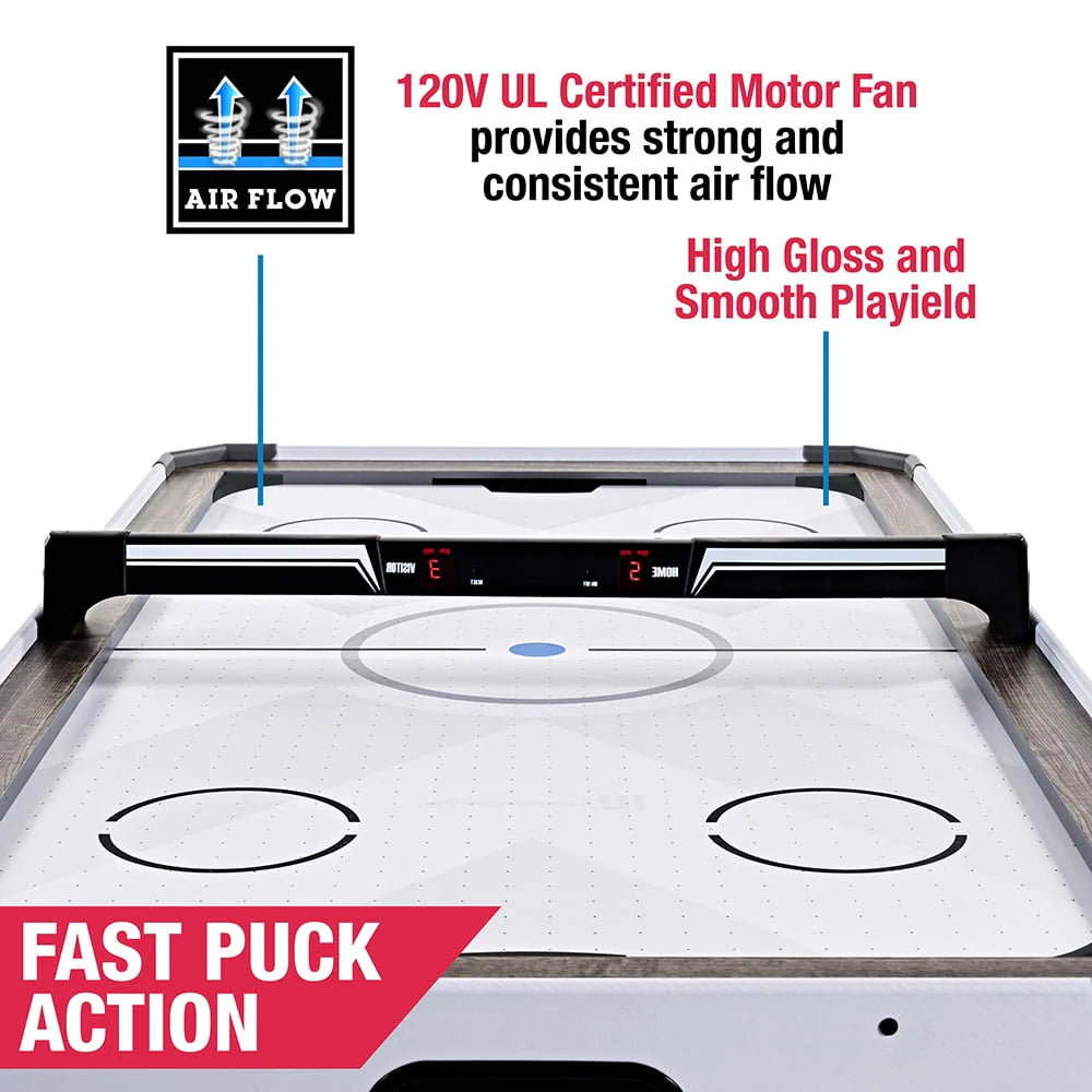 5 ft. Air Powered Hockey Table with Overhead Electronic Scorer O500