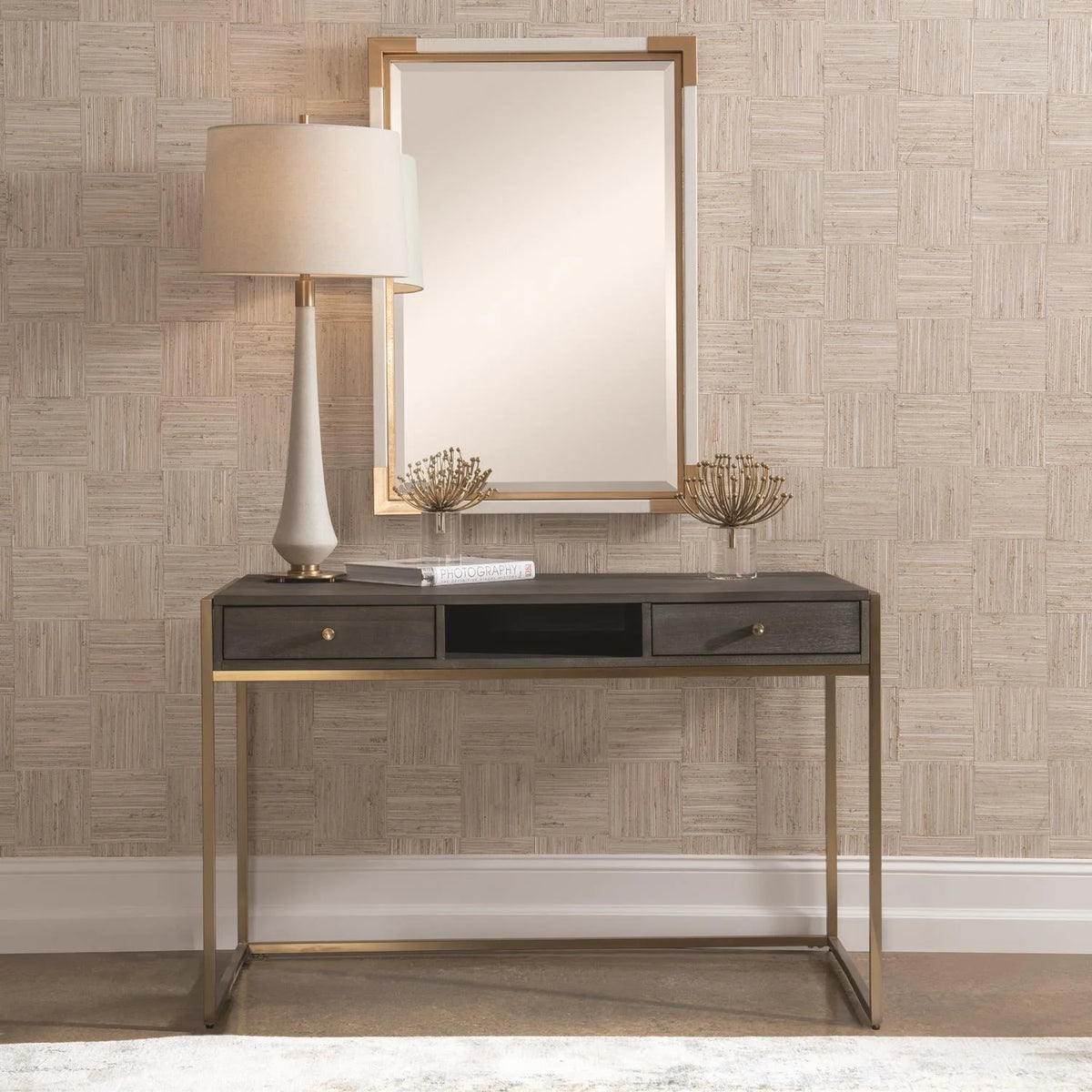 Writing Desk 30 Inches Tall and 48 Inches Wide J64083