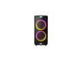 Portable Bluetooth Speaker with LED Lightning, Black W309049