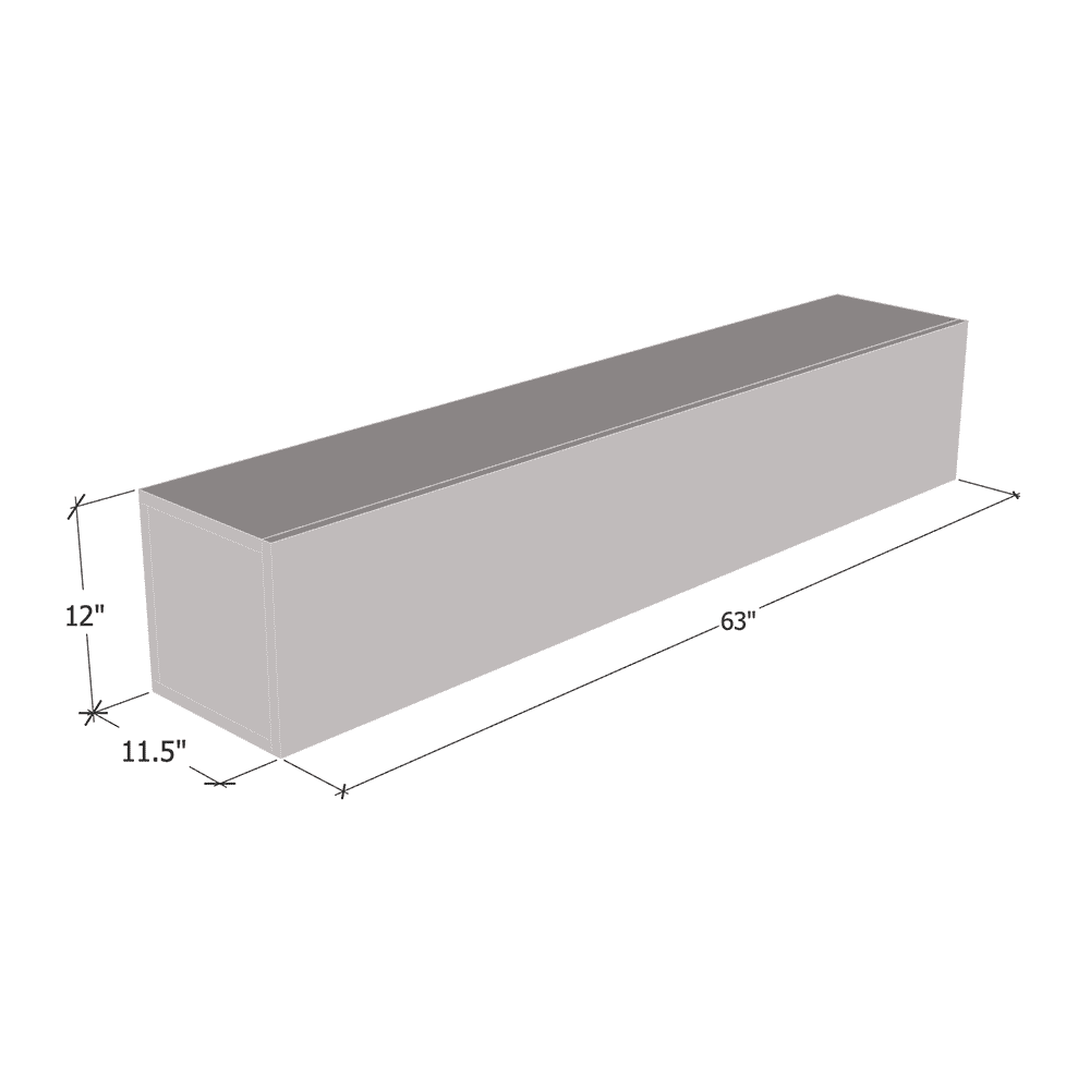 Wall Mounted Floating Media Cabinet P443575