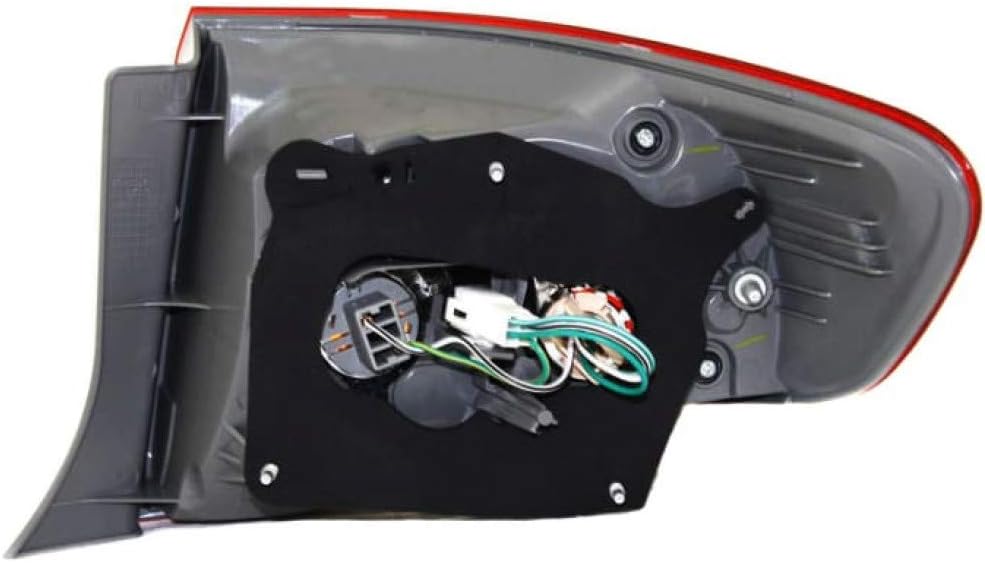 Tail Light Assembly for Toyota Corolla 2009 2010 Pair V77379