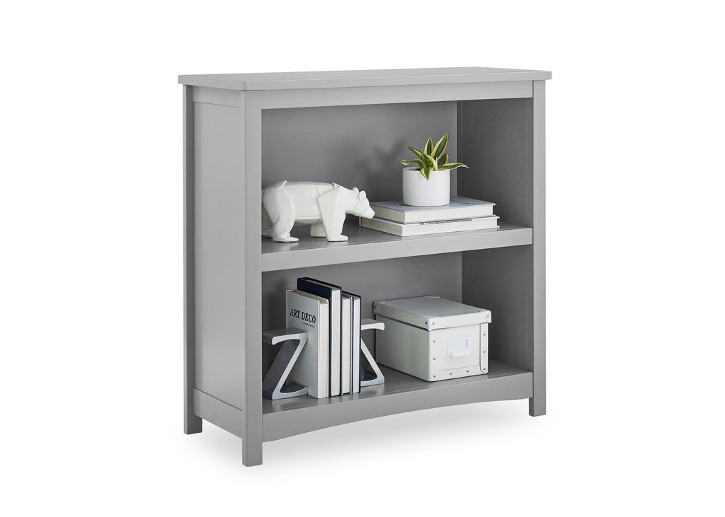 Bianca White 2-Shelf Bookcase L298838