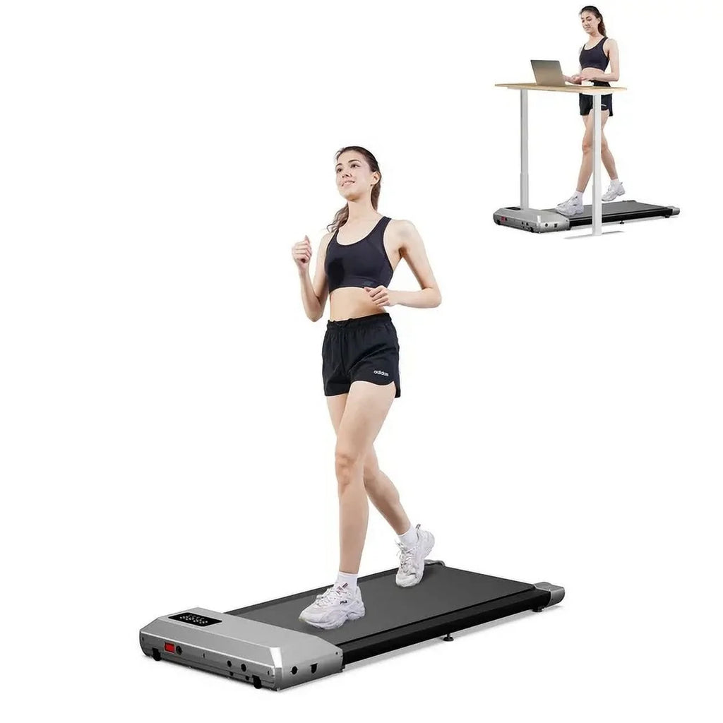 2.5Hp Ultra-Quiet Walking Pad Treadmill with Remote Control J307