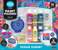 Ocean Sunset Acrylic Paint Pouring Art Activity Kit G7387