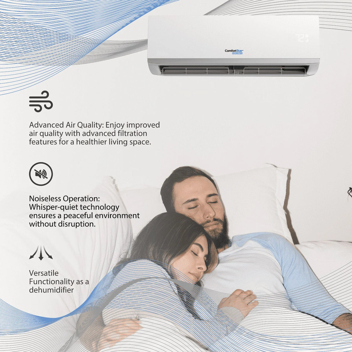 24,000 BTU 20 SEER2 Ductless Mini-Split Air Conditioner 220V B771