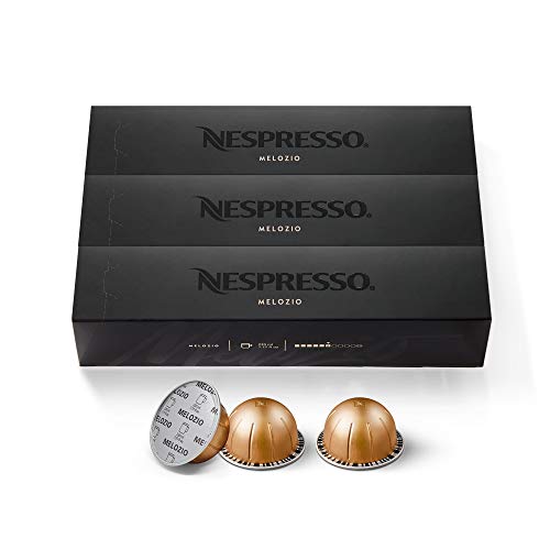 Nespresso Capsules VertuoLine Barista Flavored Pack (10 Count) + Melozio (10 Count) Z4415