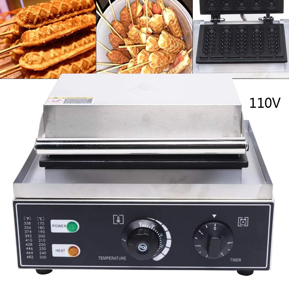 Electric Waffle Maker Non Stick 1500W 110V D23884